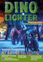 DinoLichter im Archäologiepark 